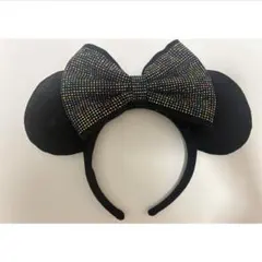 Disney ディズニー カチューシャ ミニー キラキラ リボン