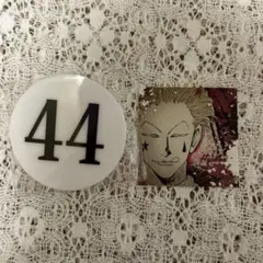 冨樫義博展 HUNTER×HUNTER ヒソカ ナンバープレート ステッカー