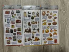 大人の図鑑 3D立体シール 3枚セット