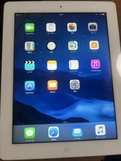 【ジャンク品】iPad 第4世代 32GB Wi-Fiモデル ホワイトのサムネイル