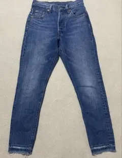 リーバイス　501S デニムパンツ　テーパード　裾カットオフ　ボタンフライのサムネイル