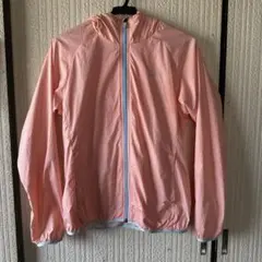 Nike フード付きオレンジチェックジャケット