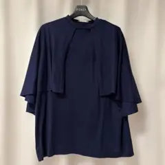 CYCLAS シクラス ブラウス 3way オケージョン フォーマル ネイビー 