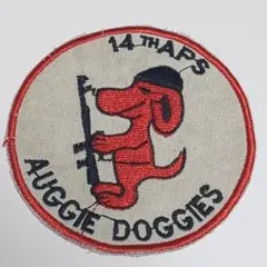 ベトナム戦争 ワッペン パッチ AUGGIE DOGGIES ミリタリー