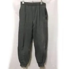 M 裏起毛 裏ボア メンズ ズボン パンツ 冬用　スウェット　グレー
