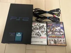 PlayStation 2 本体 + ゲームソフト2本 + メモリーカード