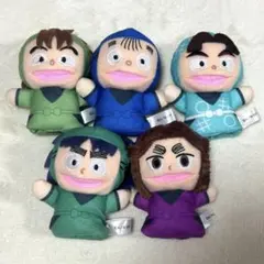 忍たま 指人形マスコット vol1 体育委員会 小平太 滝夜叉丸 三之助 等
