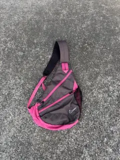 90s Nike ショルダーバッグ ピンク y2k