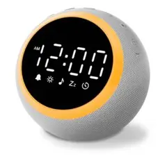 ホワイトノイズマシン 目覚まし時計 大音量 置きデジタル時計 ライト アラーム