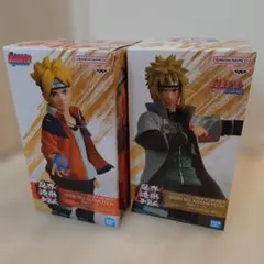ナルト疾風伝 忍界造形列伝 波風ミナトうずまきボルト フィギュア 2体
