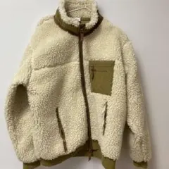 Champion フリースジャケット XL クリーム色