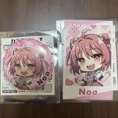 カラフルピーチ 缶バッジ・ミニブロマイドコレクション のあさん