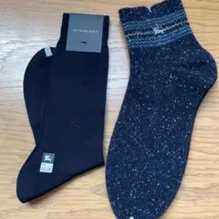 最終お値下げ❗️バーバリー 靴下　2足　メンズ