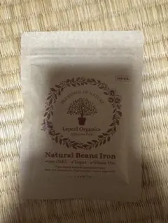 Lepeel Organics Natural Beans Iron 鉄分サプリ