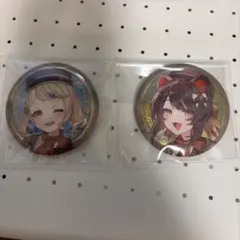 にじさんじ 缶バッジ 町田ちま 戌亥とこ