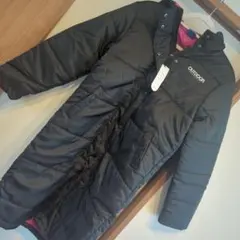 12月1日削除【新品タグ付き】outdoor ブラック ベンチコート