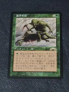2025年最新】mtg適者生存の人気アイテム - メルカリ