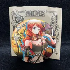ワンピース　輩缶バッジ　ENGINEエンジン　ナミ　未使用品　麦わらストア限定