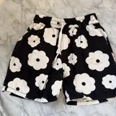 LOWRYS FARM フラワーパターン ハーフパンツ 130-140cm