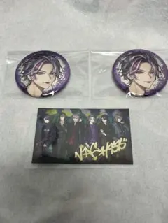 VACHSS 缶バッジ チェキ風カード 不破湊 セット