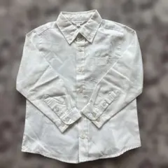 anyFAM 長袖シャツ 110 ホワイト