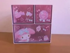 マイメロディ 卓上チェスト 引き出し 収納ケース
