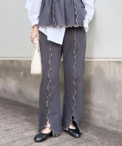 フリークスストア　配色メロースウェットパンツ