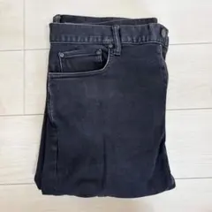 UNIQLO ヒートテックウルトラストレッチスリムフィットジーンズ ブラック