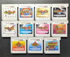 【ソフト単品】妖怪ウォッチ　3DSソフト　11本セット　動作確認済み