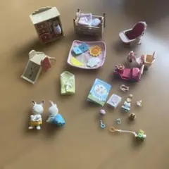 シルバニアファミリー ショコラうさぎのふたごちゃんセット