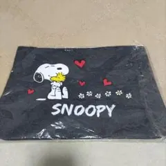 スヌーピーデニム風ポーチ