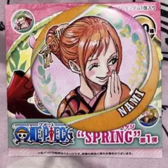 ワンピース　缶バッジ　ナミ
