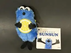 【メルカリ便】パペットスンスン　ぬいぐるみマスコット　フルーツVer. レモン