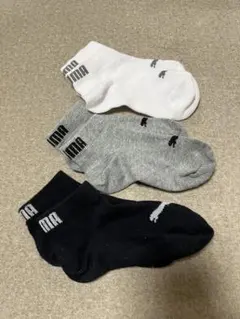 PUMA キッズ靴下 3足セット