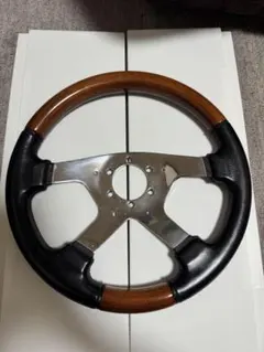 ウッドステアリング 小径 29cm 旧車 新品 - メルカリ