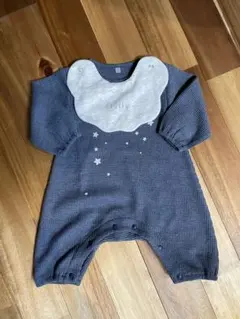 星柄ロンパース 60-70cm