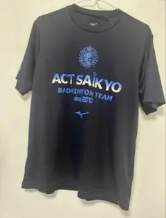 【激レア】 ACT SAIKYO バドミントンtシャツLサイズ 田口真彩
