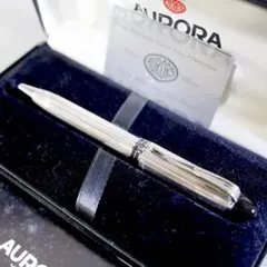 極美品✨ AURORA アウロラ イプシロン 万年筆 ブラウン ゴールドk14