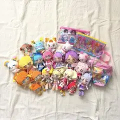 ★まとめ売り★プリキュアぬいぐるみセットポーチなどのおまけ付き