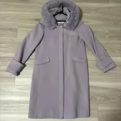 MISCH MASCH 薄紫 ロングコート Mサイズ