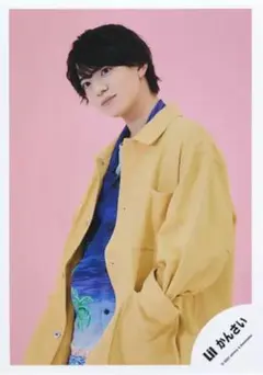 【匿名配送】関西ジュニア 西村拓哉 公式写真