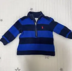 Ralph Lauren 9M 70 80ジッパー付きトップス ラルフローレン
