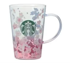 SAKURA2025 耐熱グラスマグ スプリング シーズン ブレンド 414ml