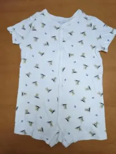 ラルフローレン9M70ポロベア半袖ロンパースカバーオール