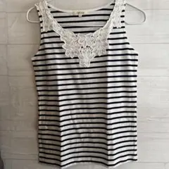 ストライプ タンクトップ Mサイズ