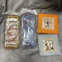 ディズニー ミニーマウス スーツケースベルト 2種類　※ポーチ付き