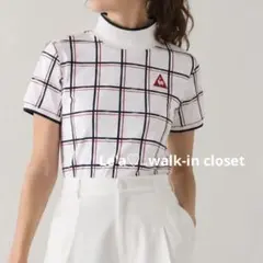 ルコックスポルティフ モックネックシャツ半袖 Mサイズのサムネイル