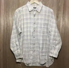BURBERRY LONDON チェック柄 長袖シャツ