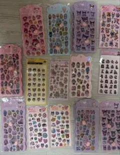 ぼんぼんドロップシール　お尻シール　アクリルシール