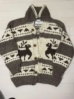 70年代〜80年代　Kanataカウチンニット製　ヴィンテージ カウチン 今年も大人気です！ カナダからのKANATAカウチン と